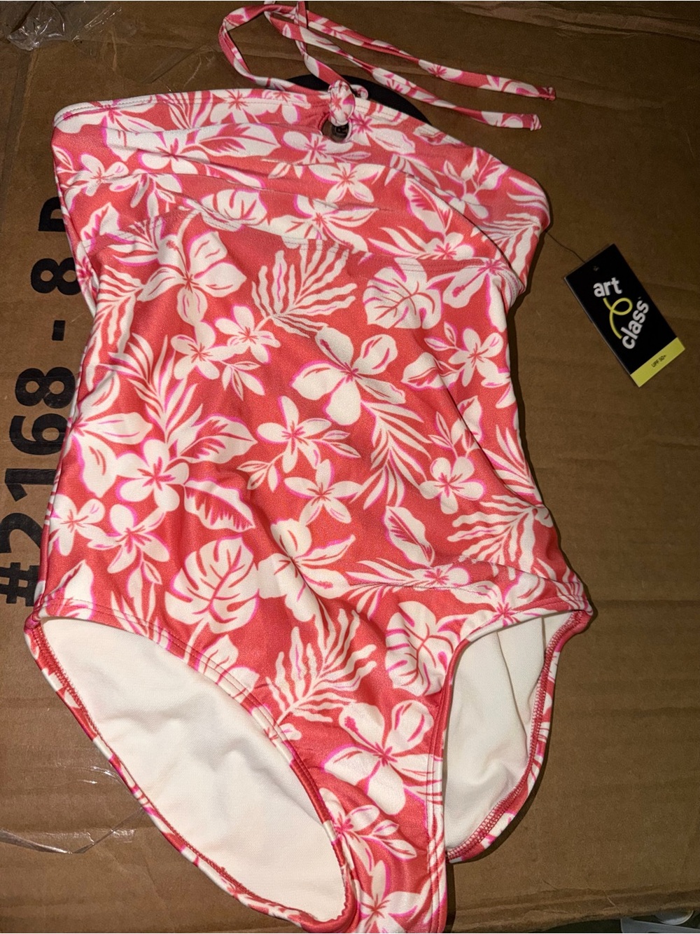 Target Pink Floral One-Piece Swimsuit for Kids
